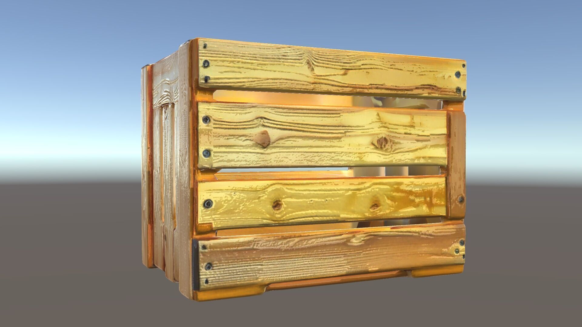 Wooden Crate Model Pack with Detailed Textures Low-poly 3D model_26