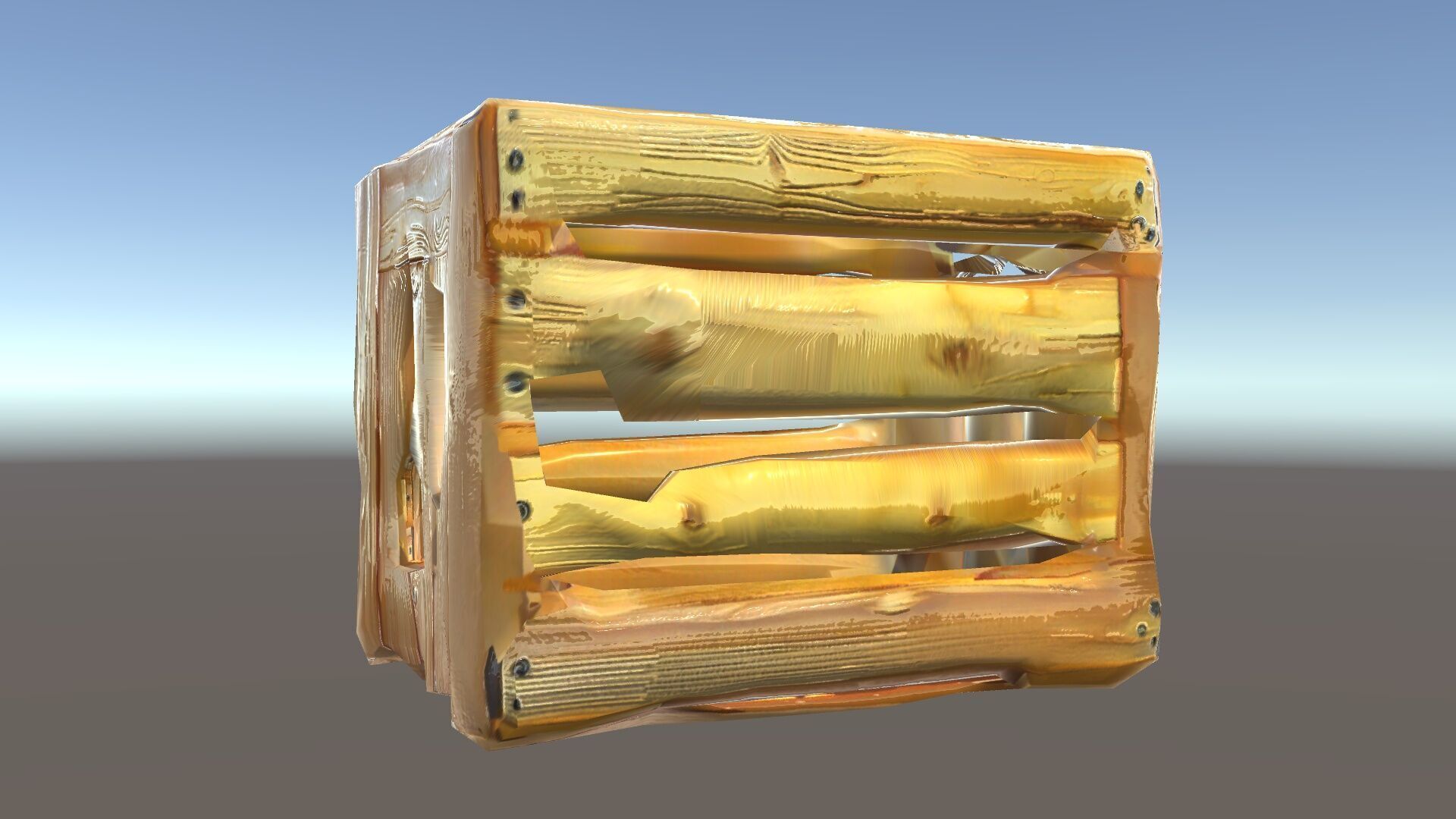 Wooden Crate Model Pack with Detailed Textures Low-poly 3D model_12