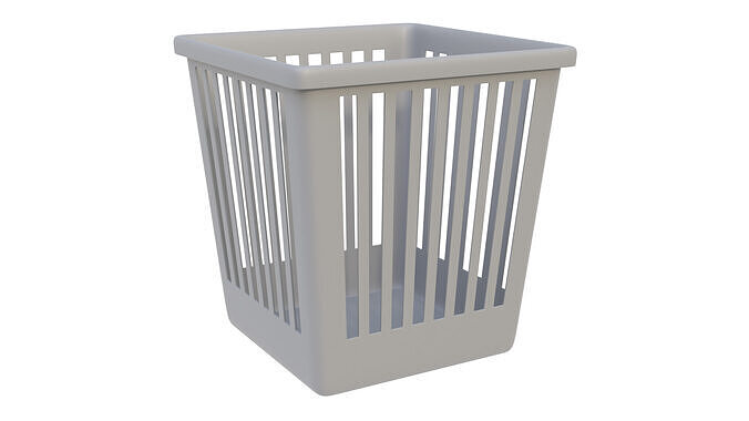 Paper Bucket 03 3D model