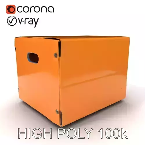 Cardboard Box D Model Pack