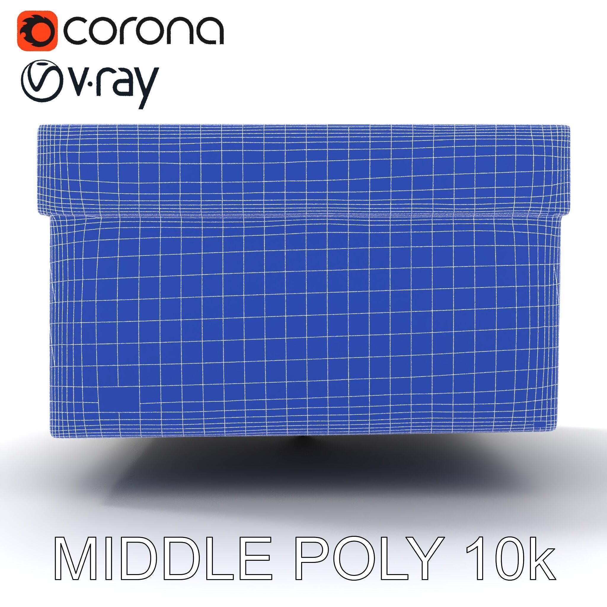 Shoe Box Model Pack Low-poly 3D model_12