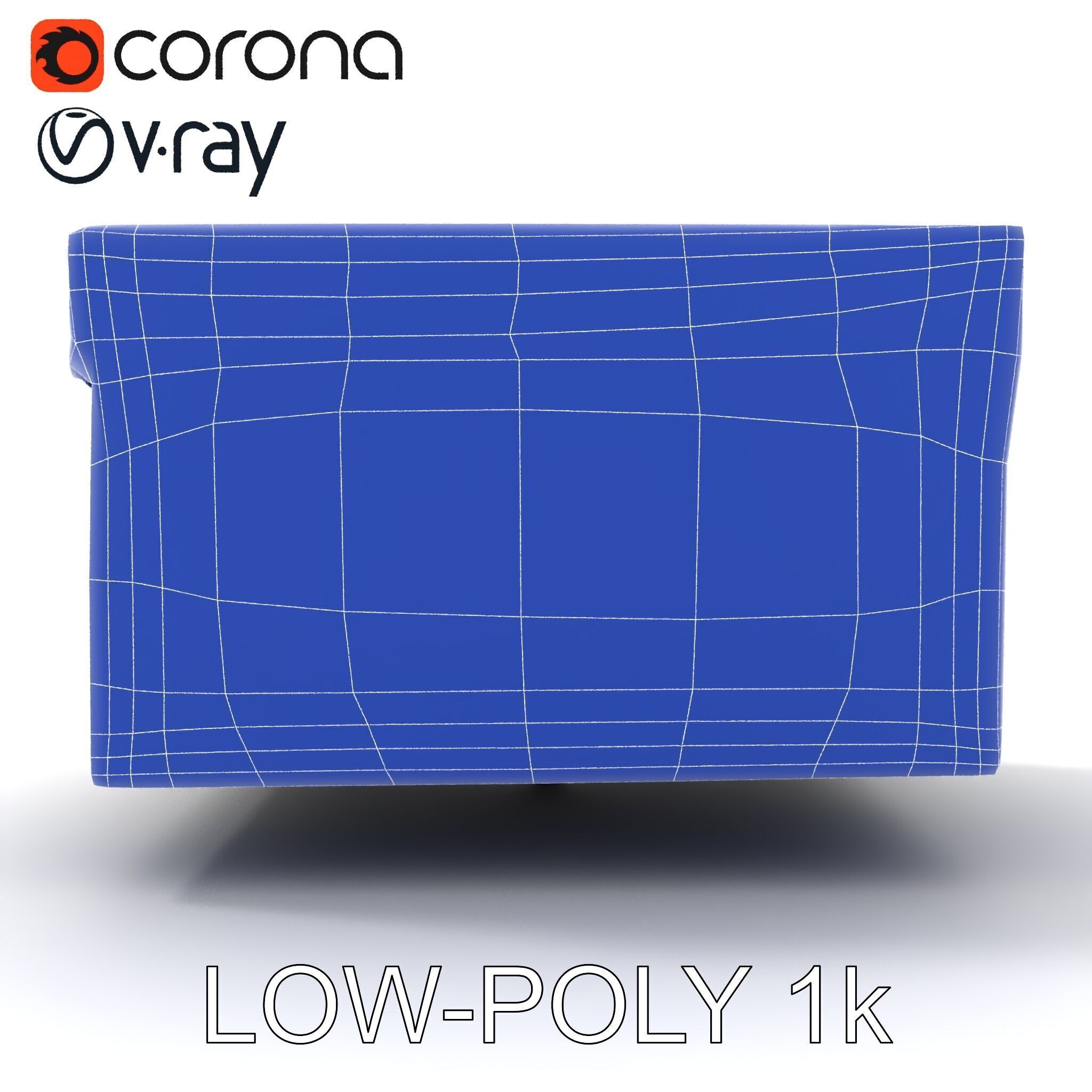 Shoe Box Model Pack Low-poly 3D model_20