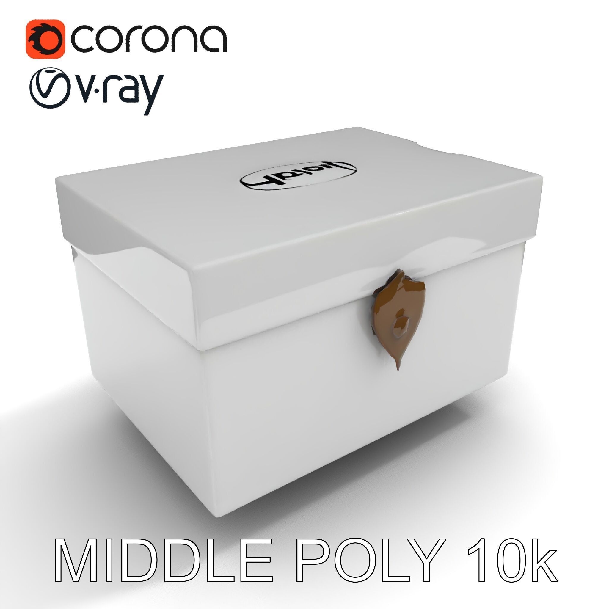 Shoe Box Model Pack Low-poly 3D model_14