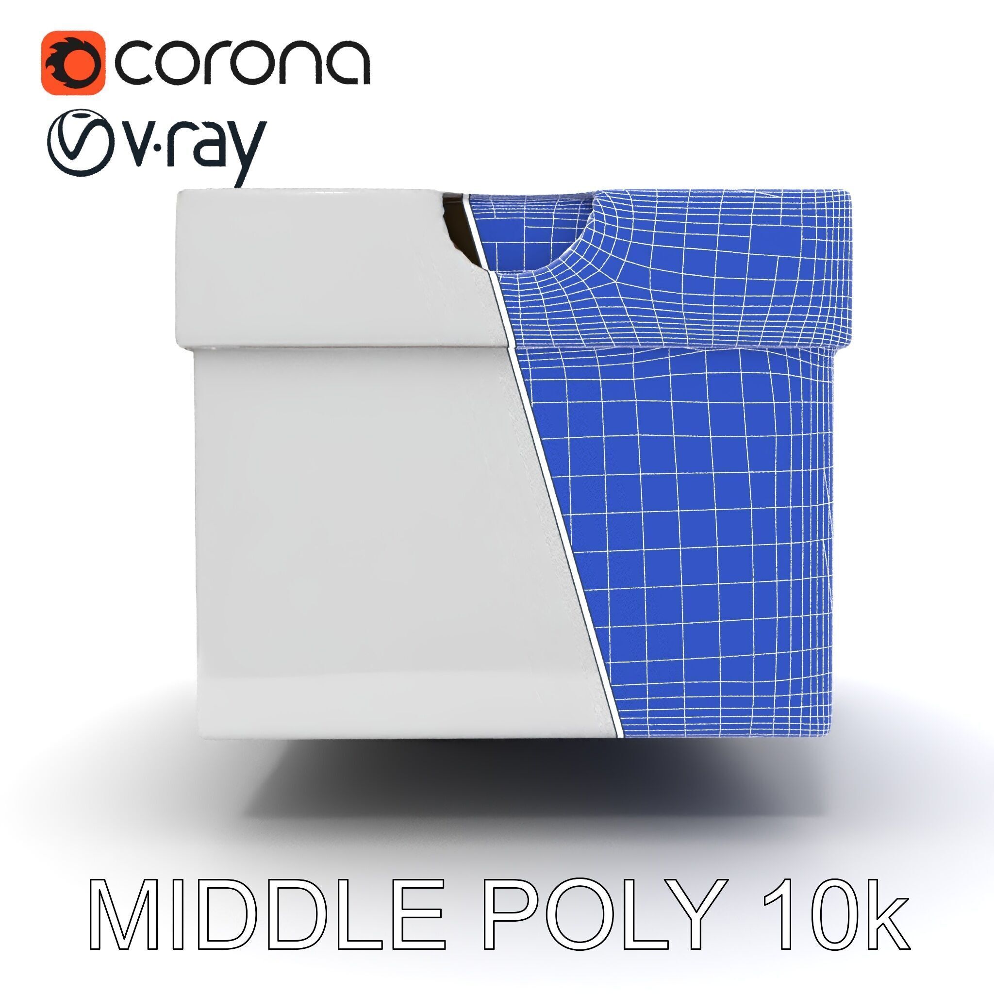 Shoe Box Model Pack Low-poly 3D model_30