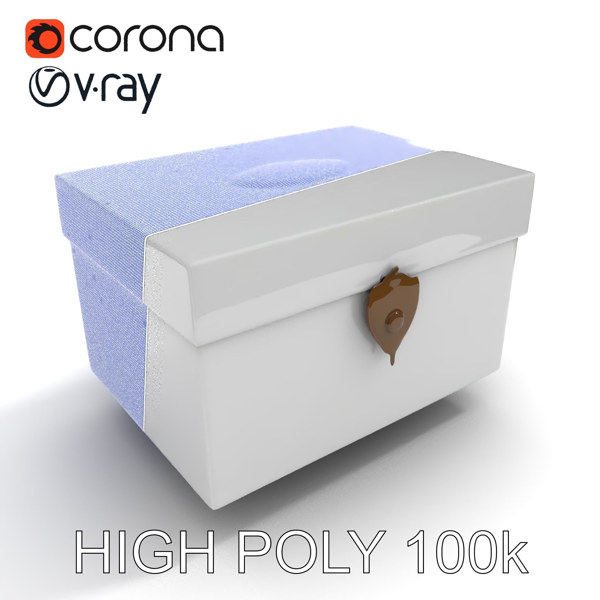 Shoe Box Model Pack Low-poly 3D model_29