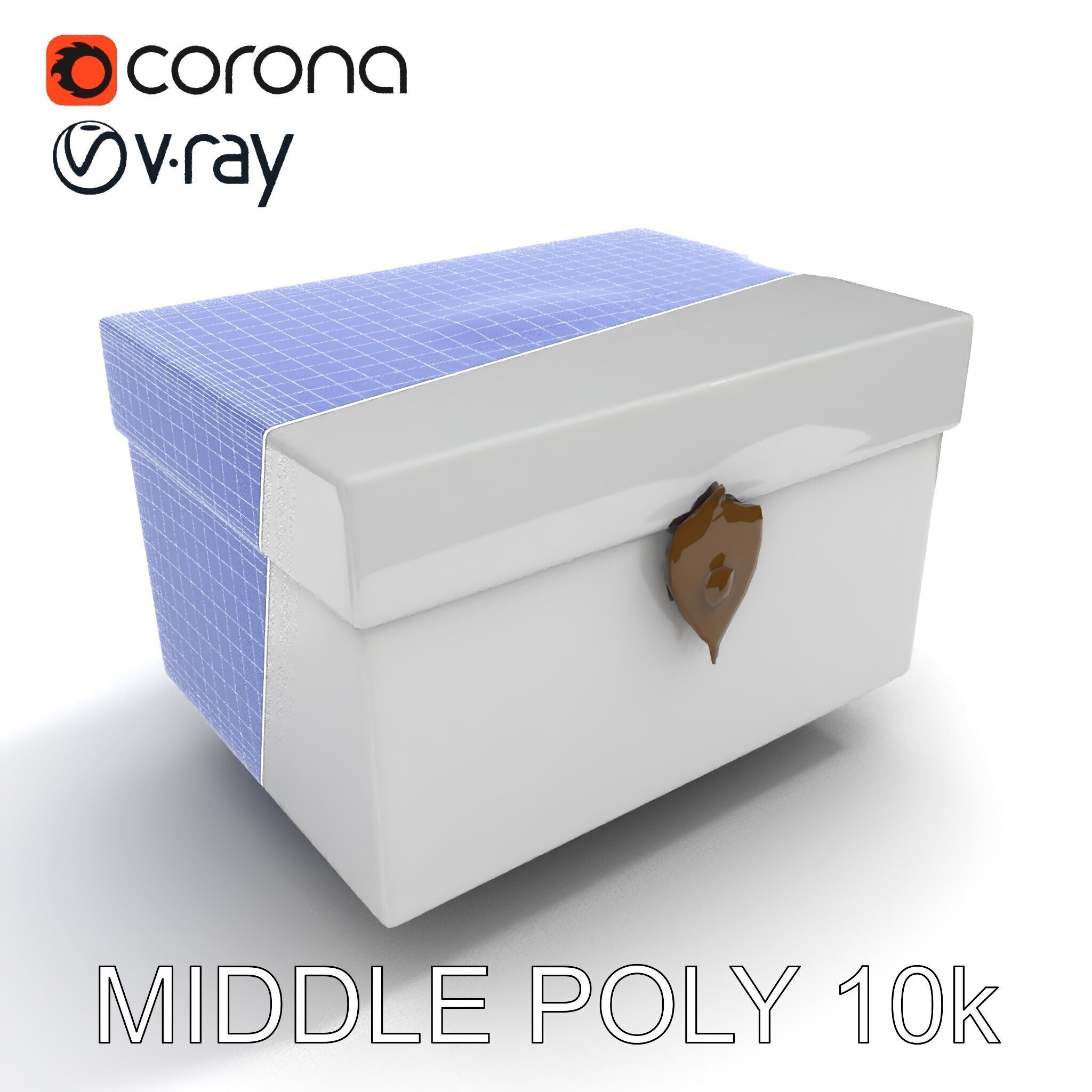 Shoe Box Model Pack Low-poly 3D model_16