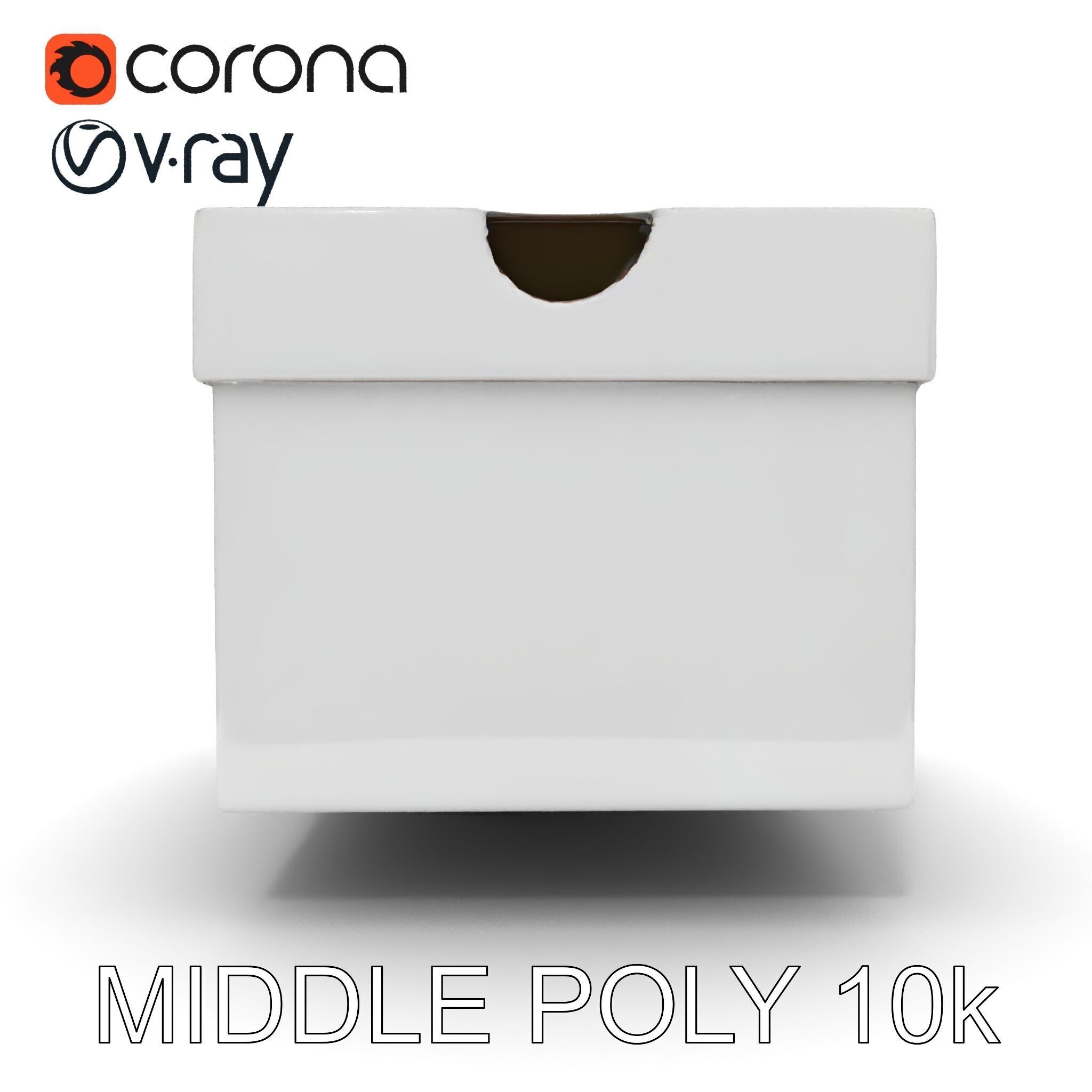 Shoe Box Model Pack Low-poly 3D model_24