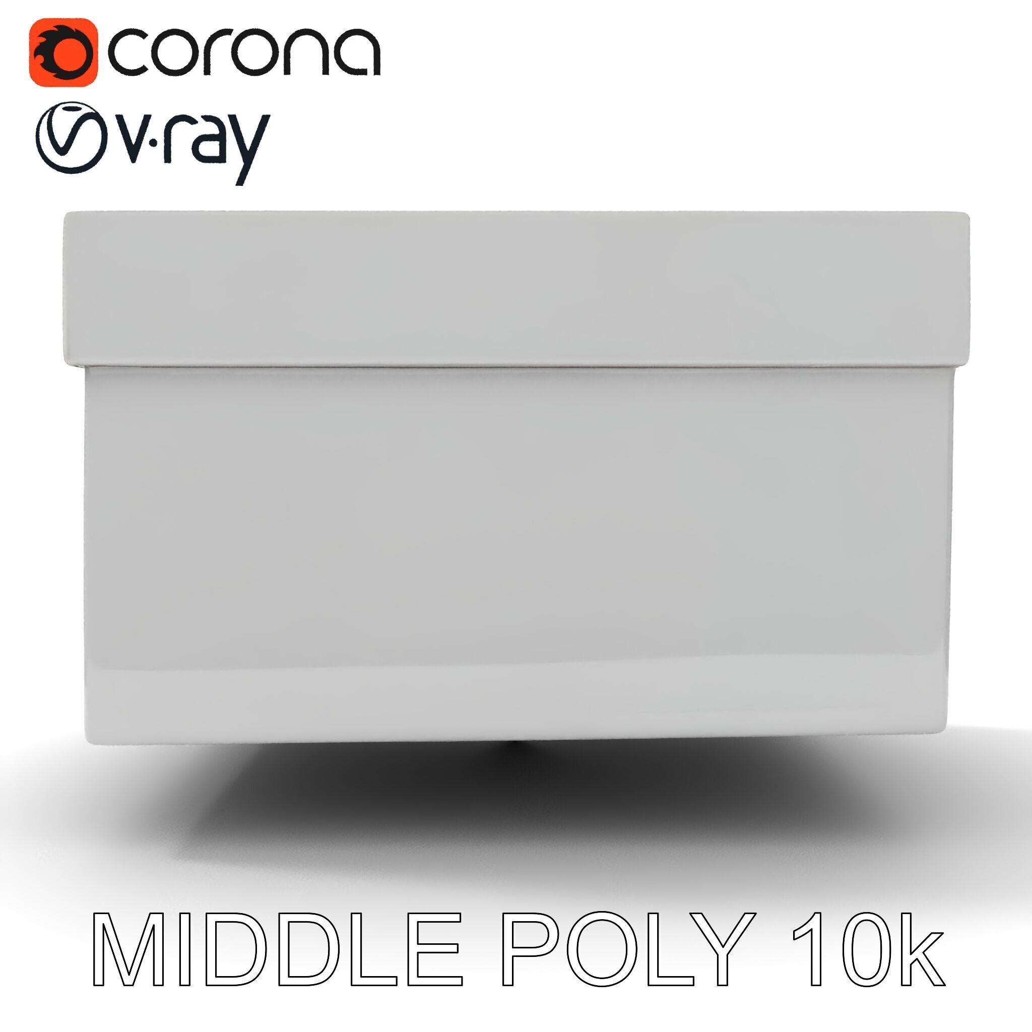 Shoe Box Model Pack Low-poly 3D model_19