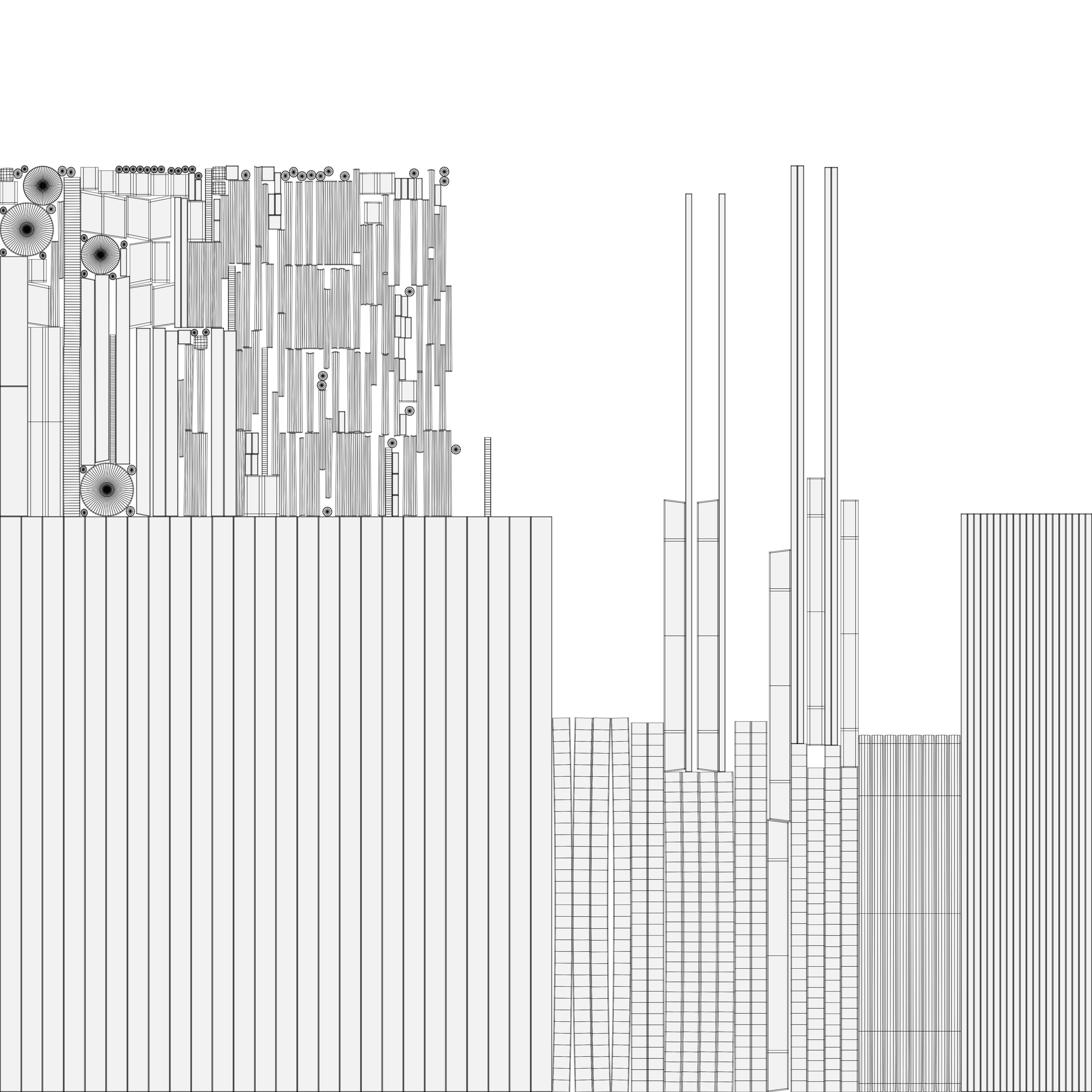 Rustic Outside Furniture 3D Model Collection_29