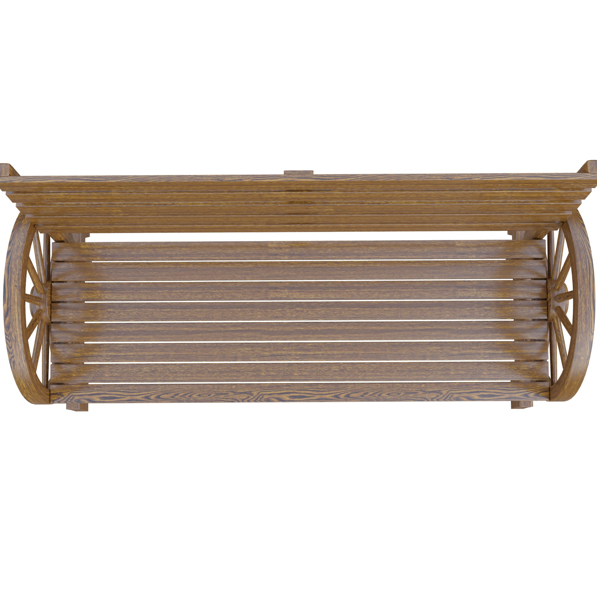 Rustic Outside Furniture 3D Model Collection_27