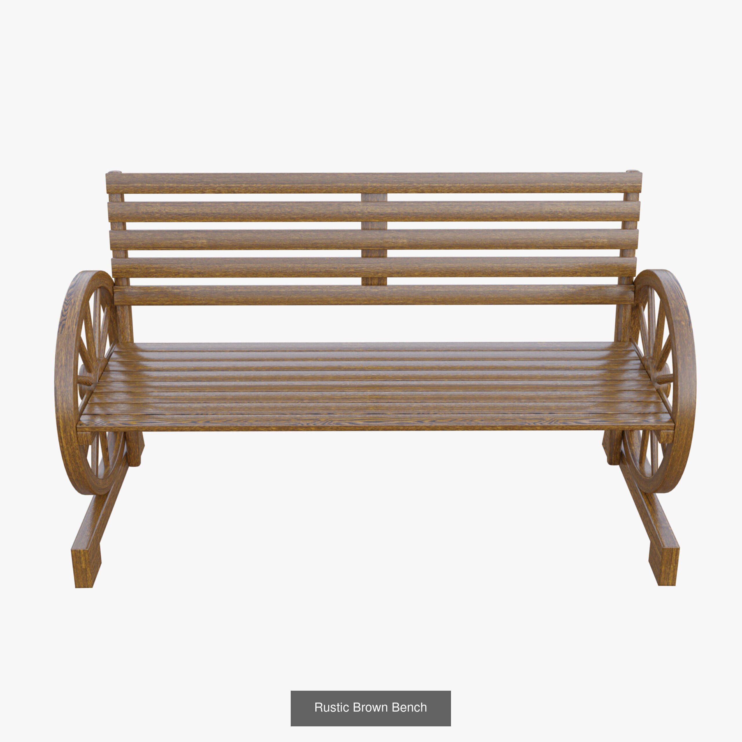 Rustic Outside Furniture 3D Model Collection_5