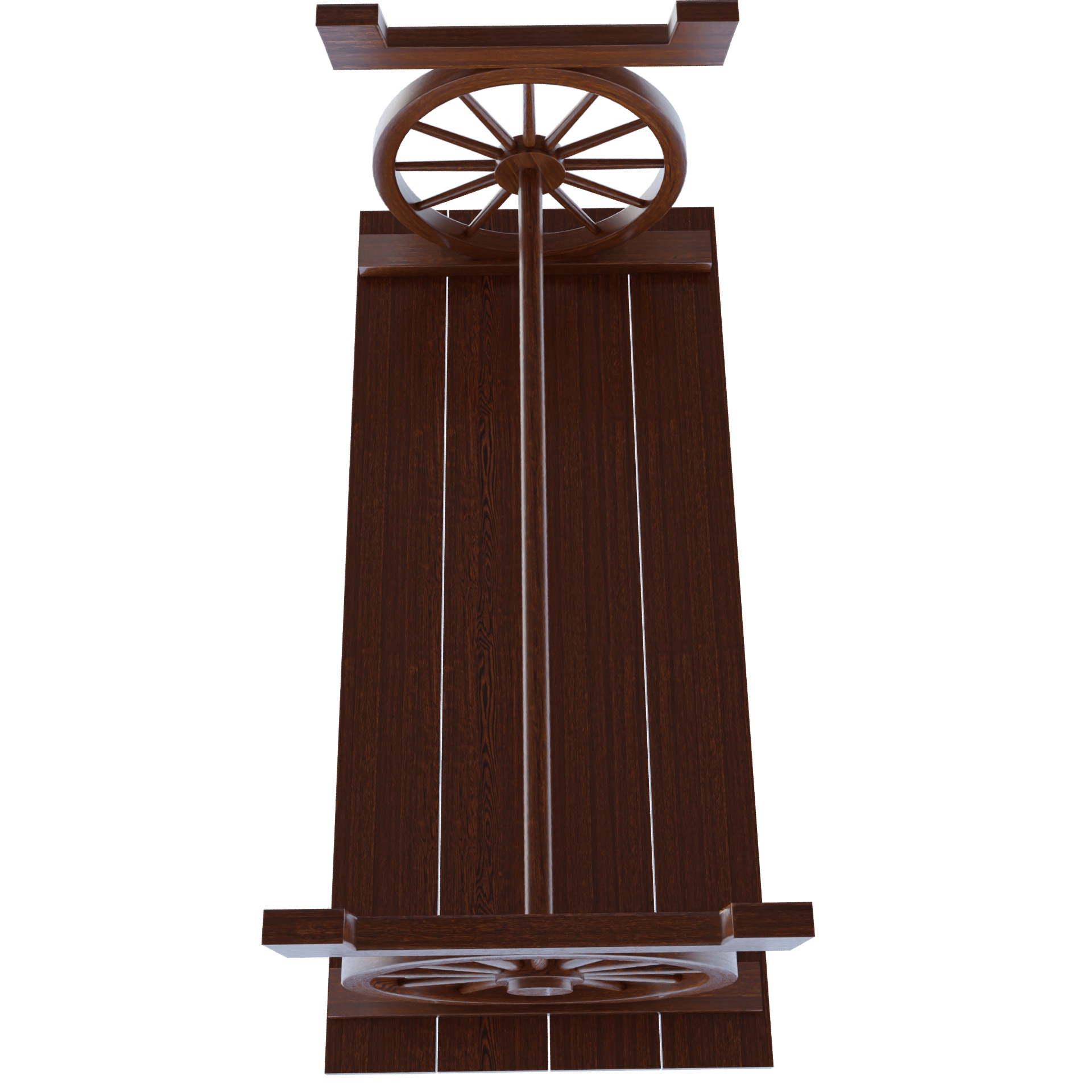 Rustic Outside Furniture 3D Model Collection_37