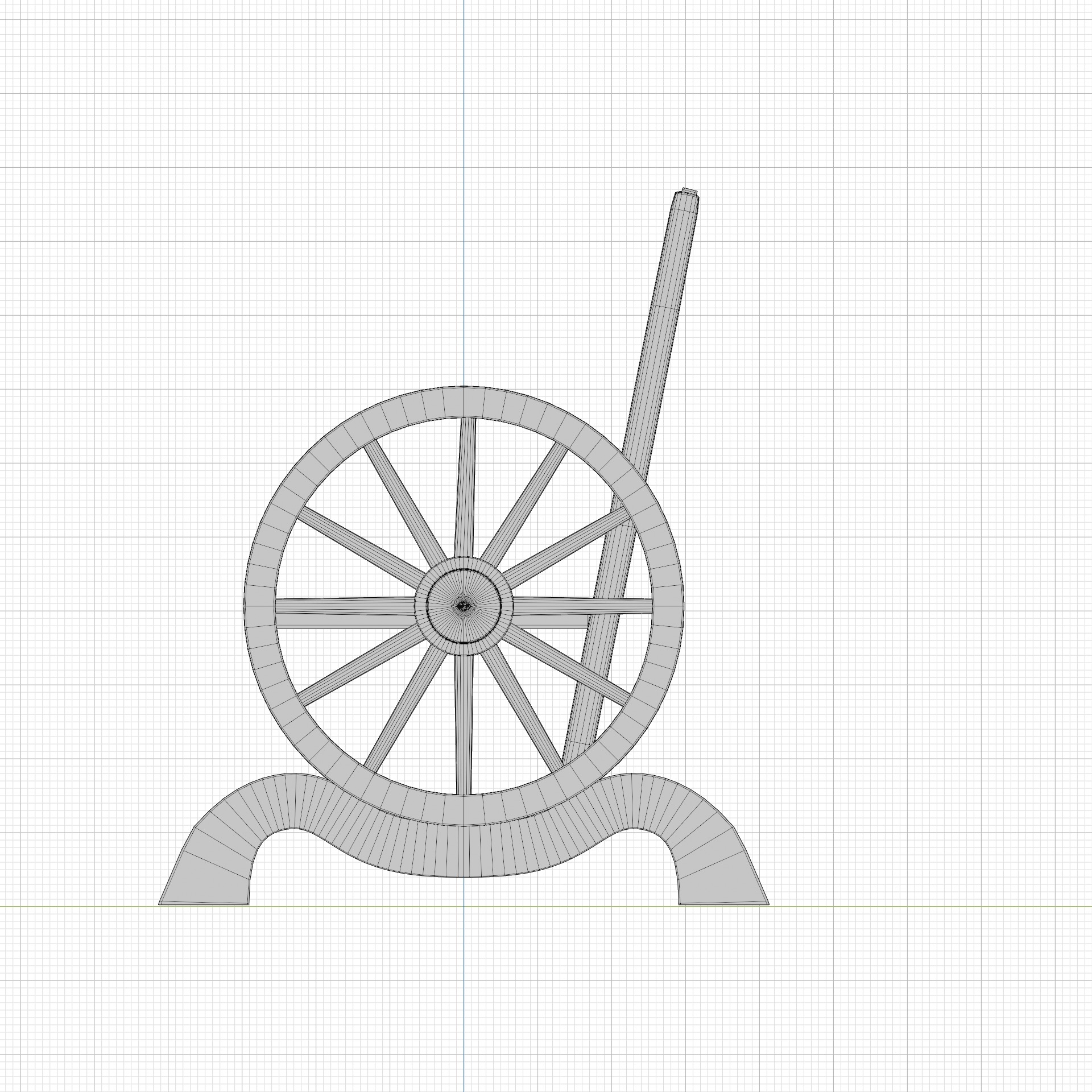 Rustic Outside Furniture 3D Model Collection_23