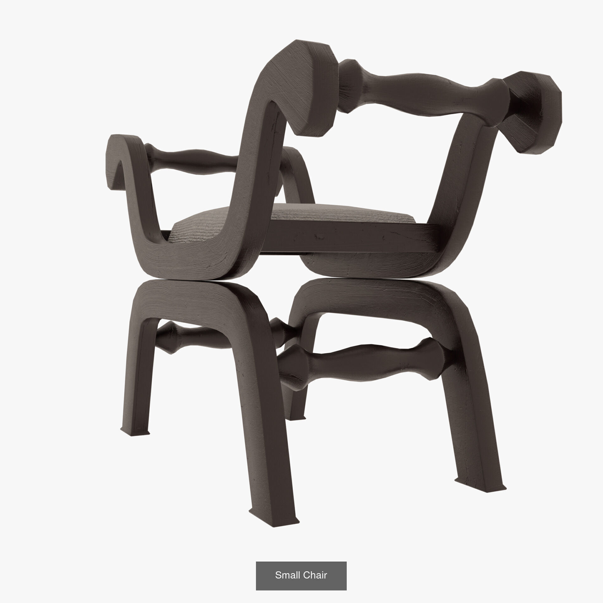 Rustic Outside Furniture 3D Model Collection_1