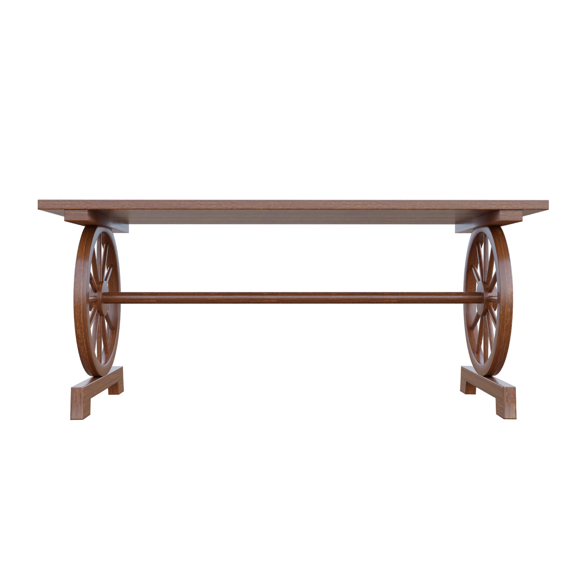 Rustic Outside Furniture 3D Model Collection_33