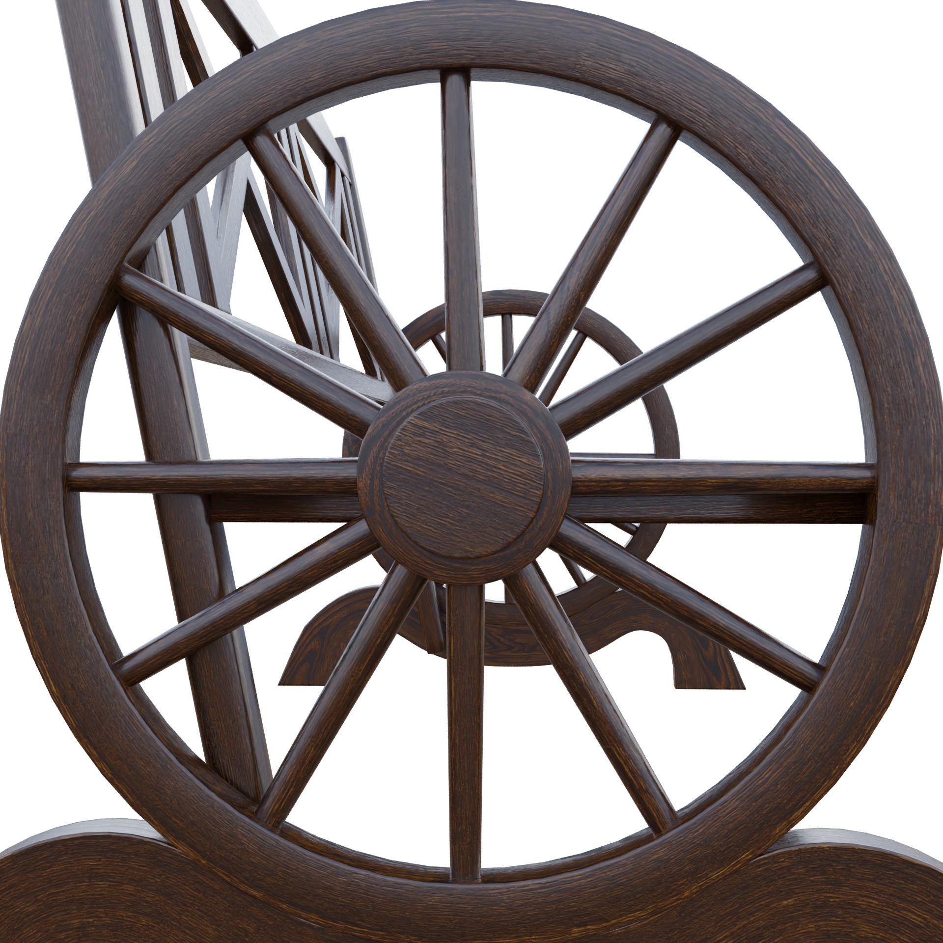 Rustic Outside Furniture 3D Model Collection_19