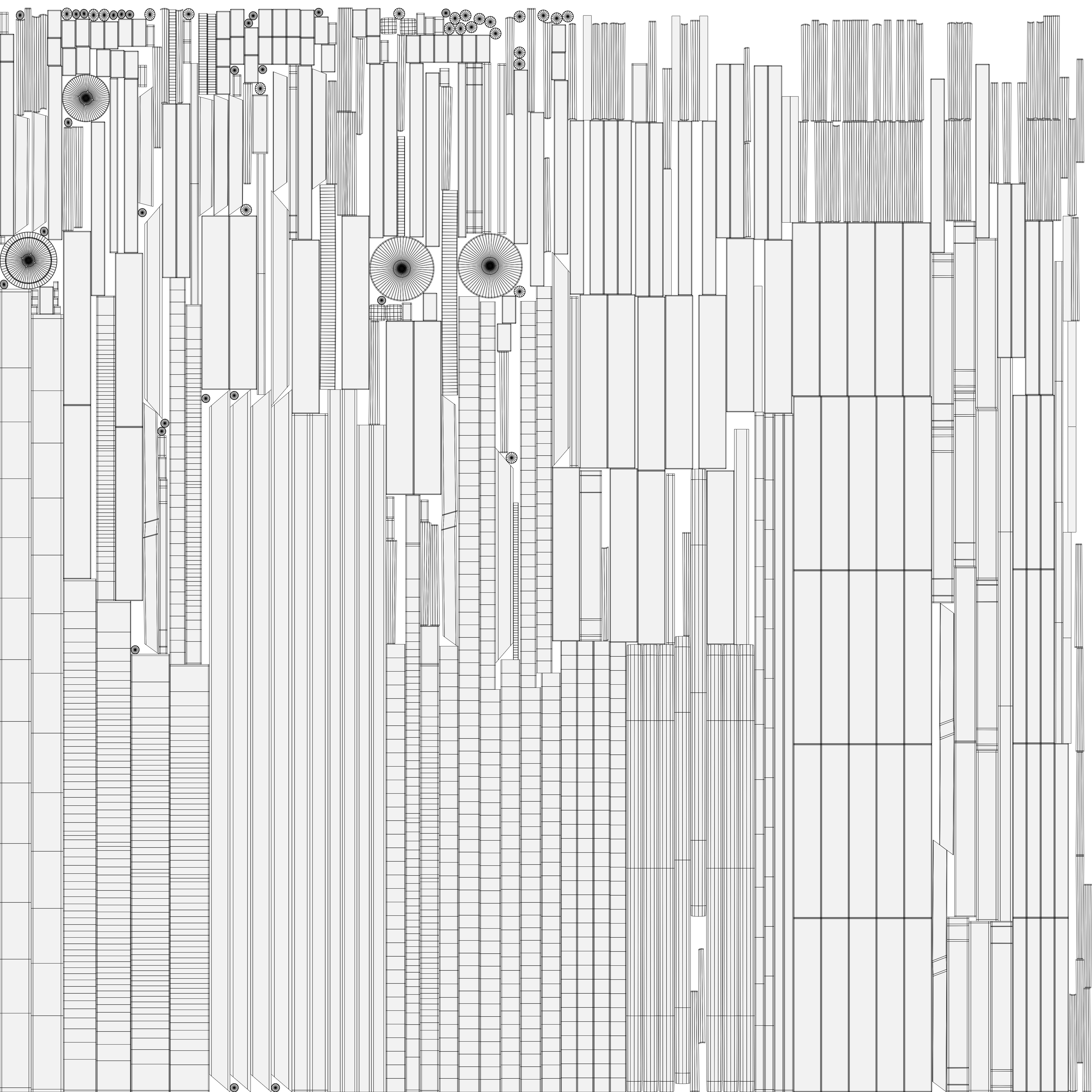Rustic Outside Furniture 3D Model Collection_21