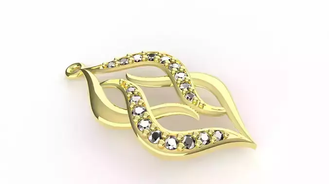 one gram pendent 3D print model