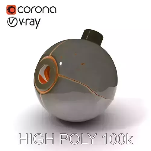 Vintage Sphere Jug with Spout Model Pack