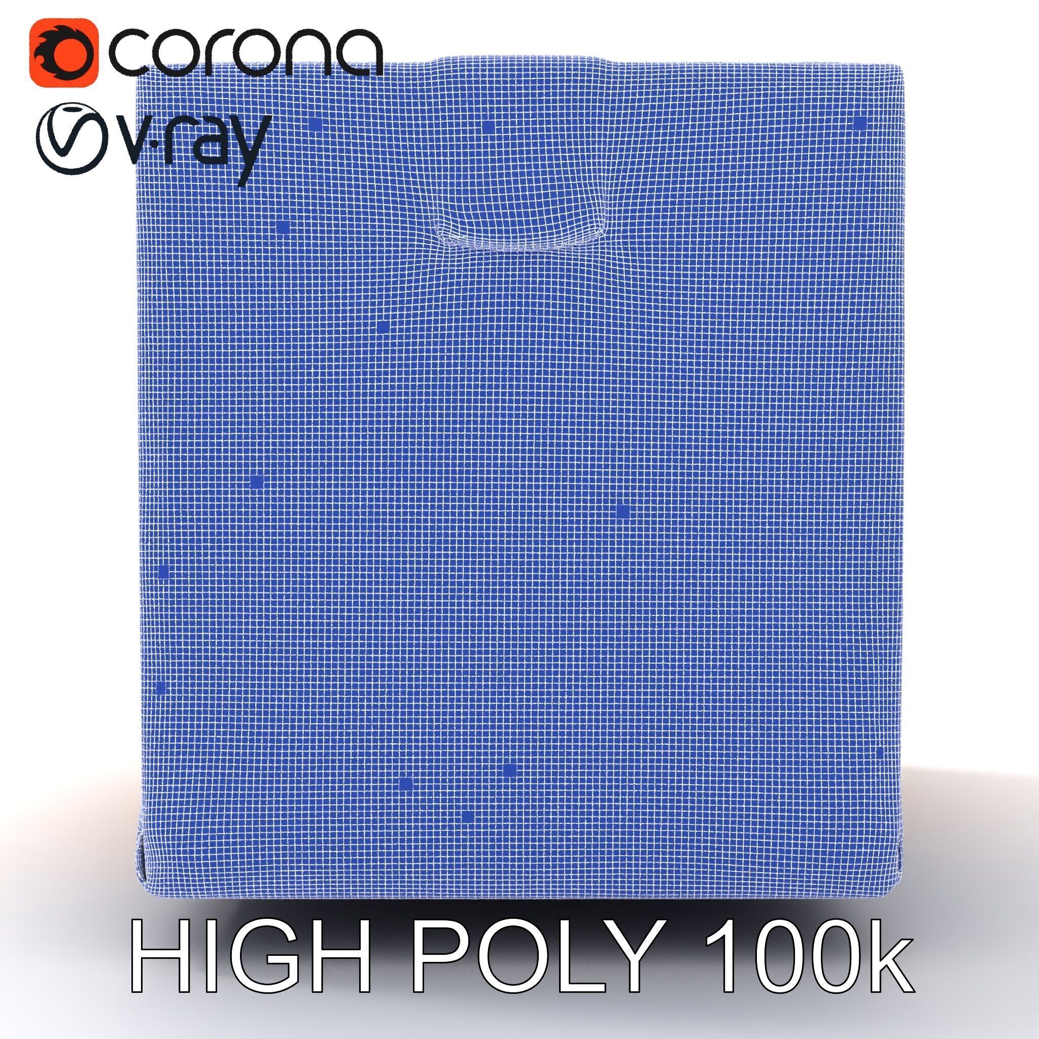 Realistic Cardboard Box Model Pack Low-poly 3D model_30