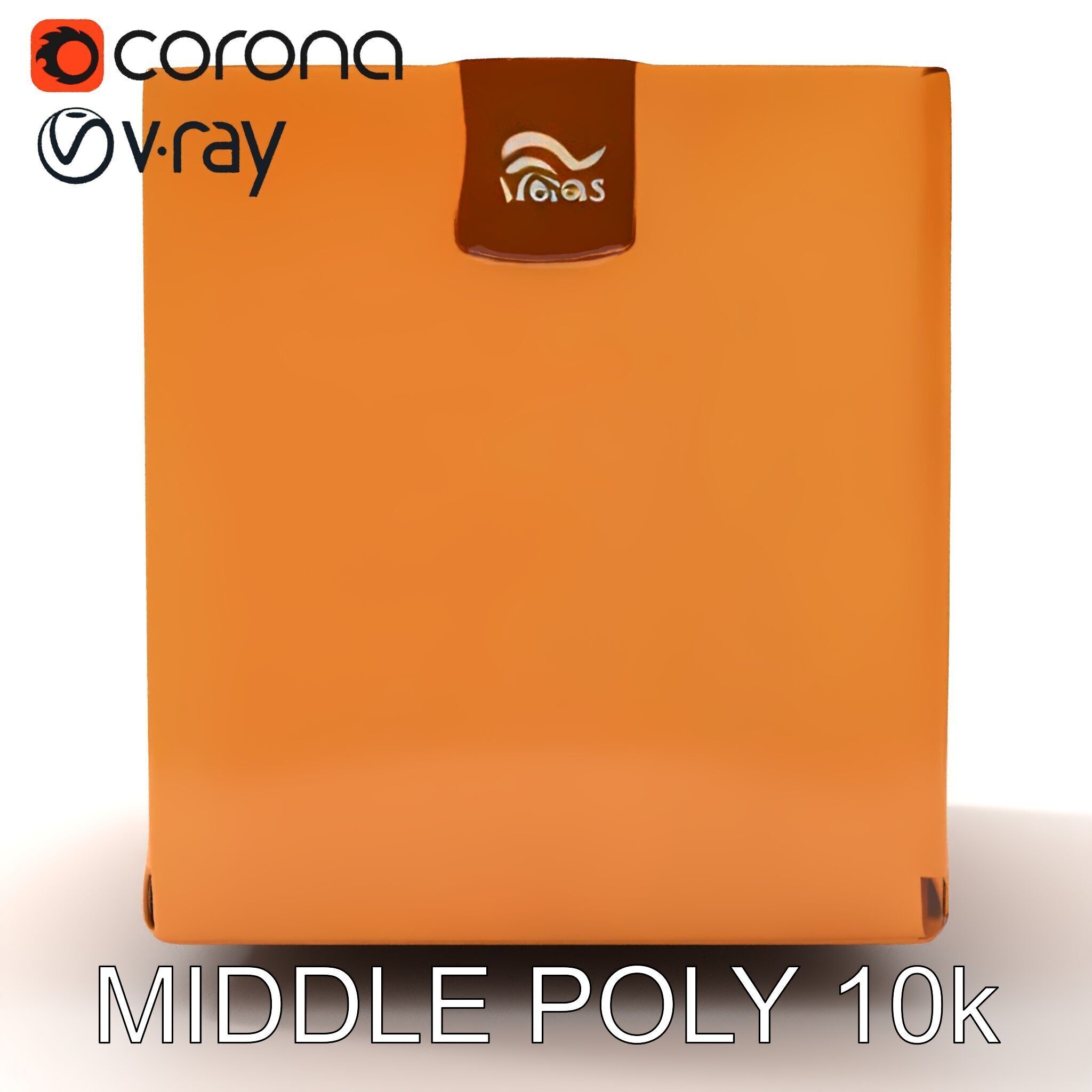 Realistic Cardboard Box Model Pack Low-poly 3D model_20