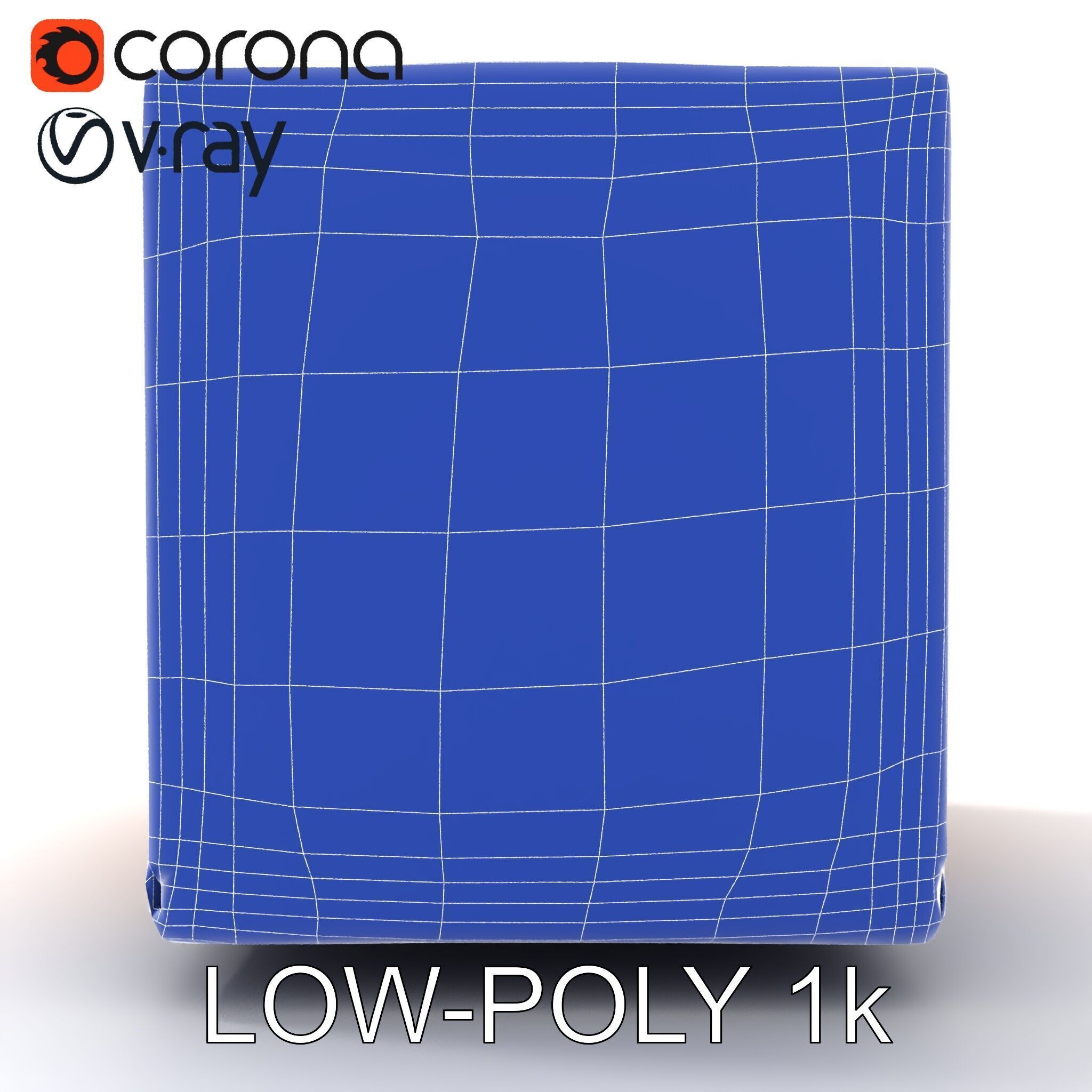 Realistic Cardboard Box Model Pack Low-poly 3D model_7