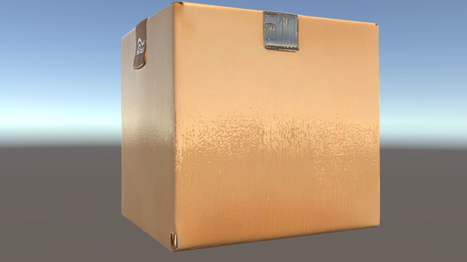 Realistic Cardboard Box Model Pack Low-poly 3D model_5
