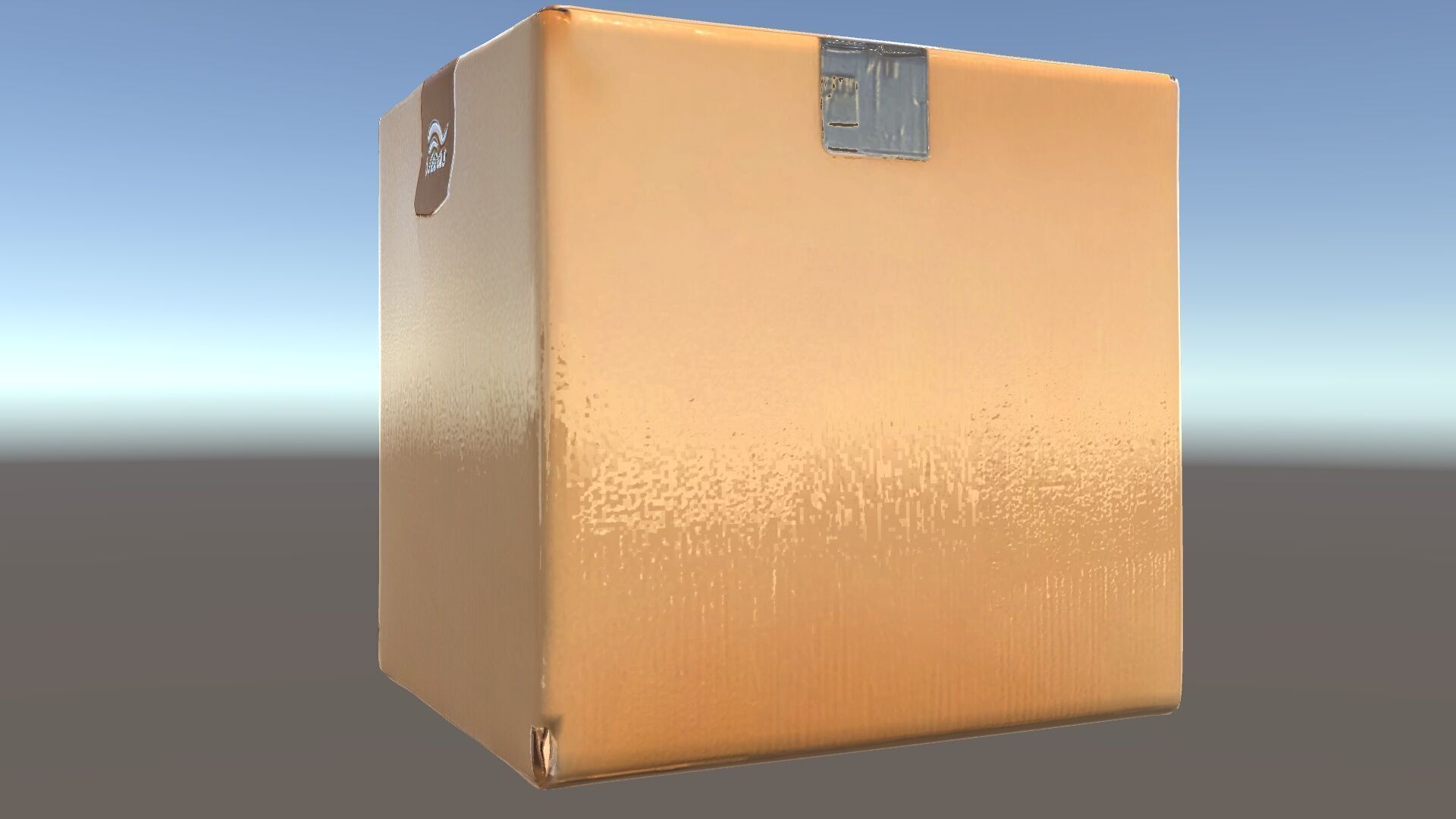 Realistic Cardboard Box Model Pack Low-poly 3D model_34