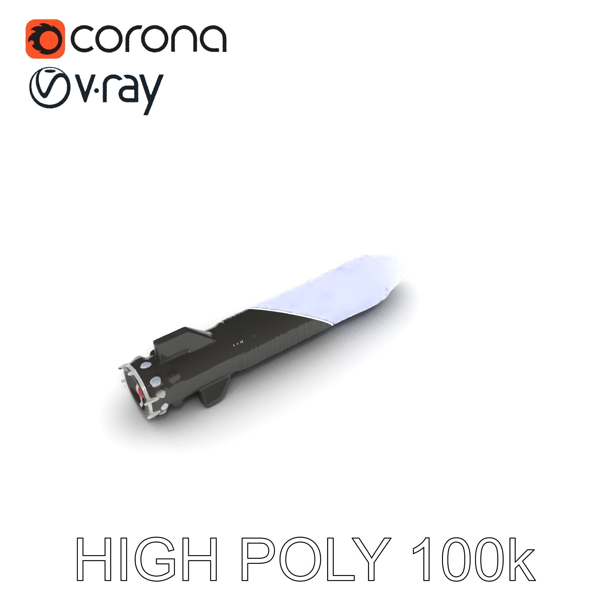 Torpedo Model Pack with HighDetail Features Low-poly 3D model_35