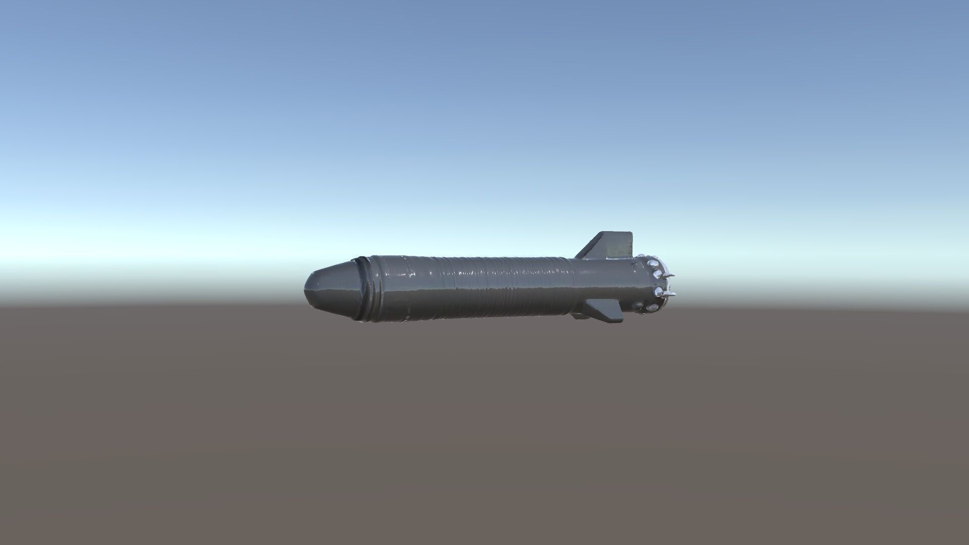 Torpedo Model Pack with HighDetail Features Low-poly 3D model_5