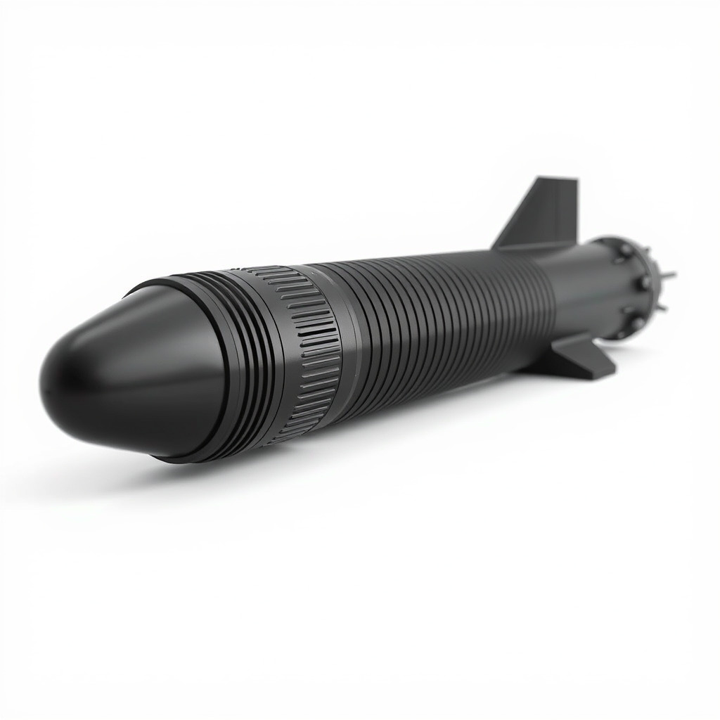 Torpedo Model Pack with HighDetail Features Low-poly 3D model_4