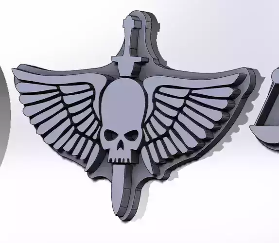 3D Fabric Stamps in WH 40 Style