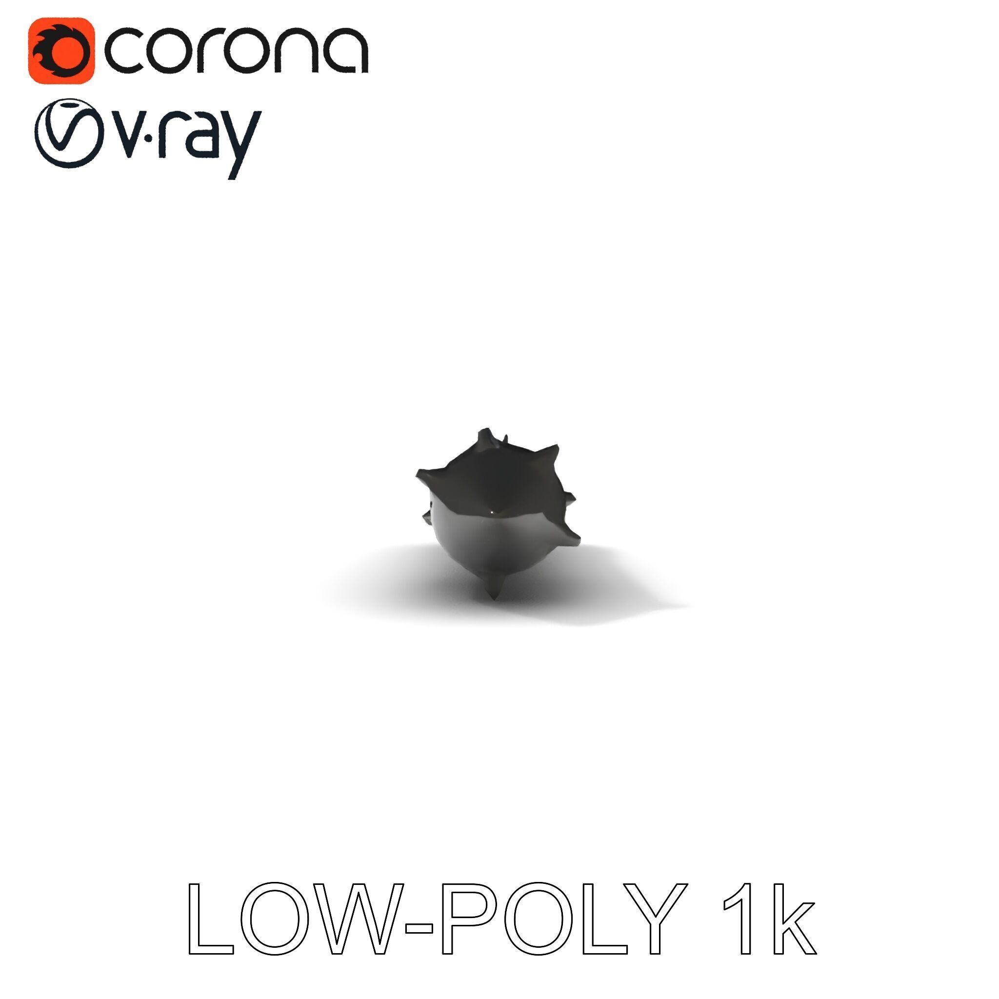 Missile Model Pack with LODs for Game and Simulation Low-poly 3D model_18