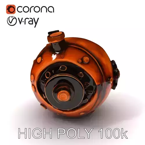 Steampunk Gear Orb Model Pack