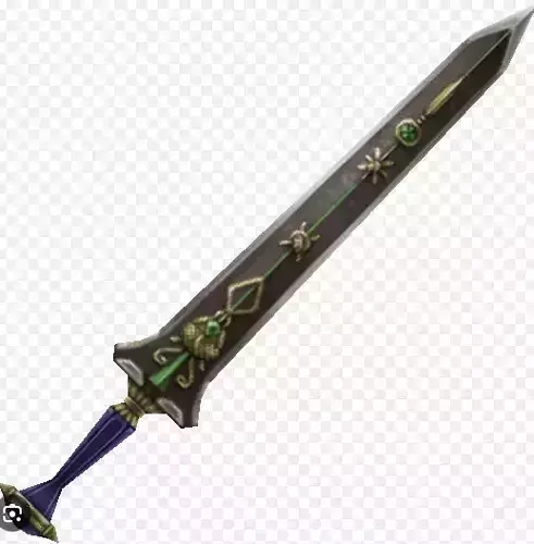 Chevalier sword for game or animation 