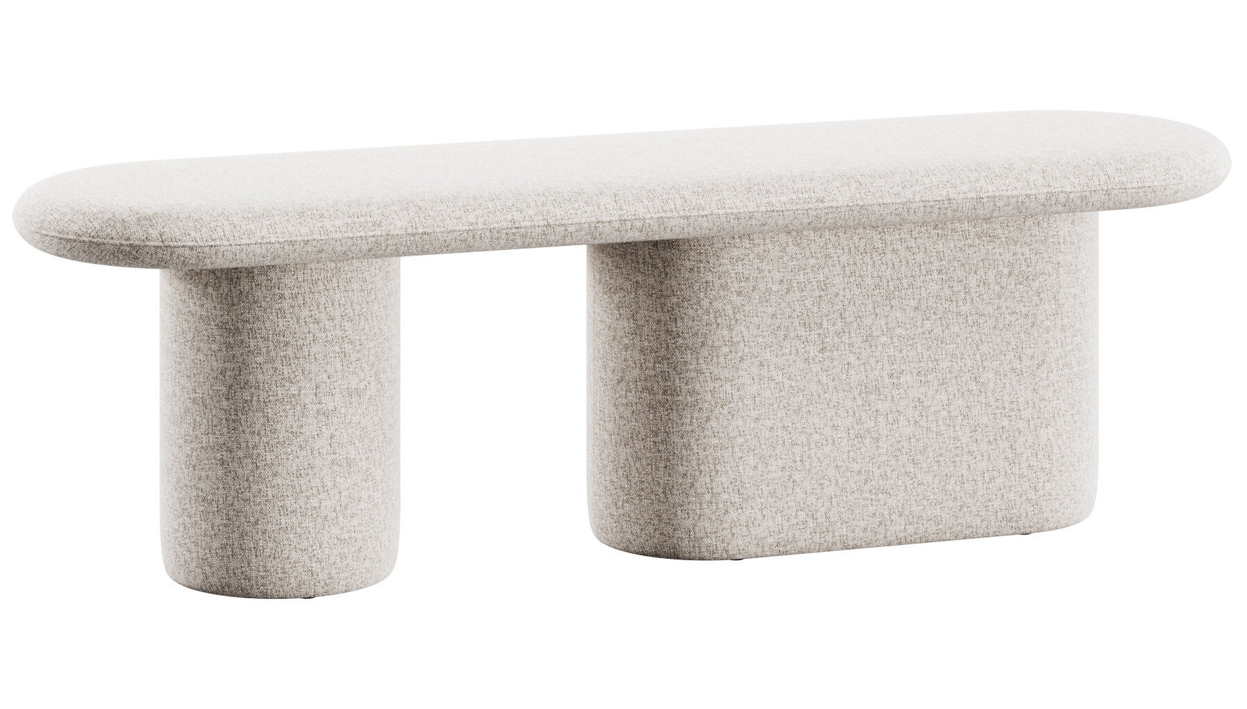 Rull Bench By noo ma 3D model_9