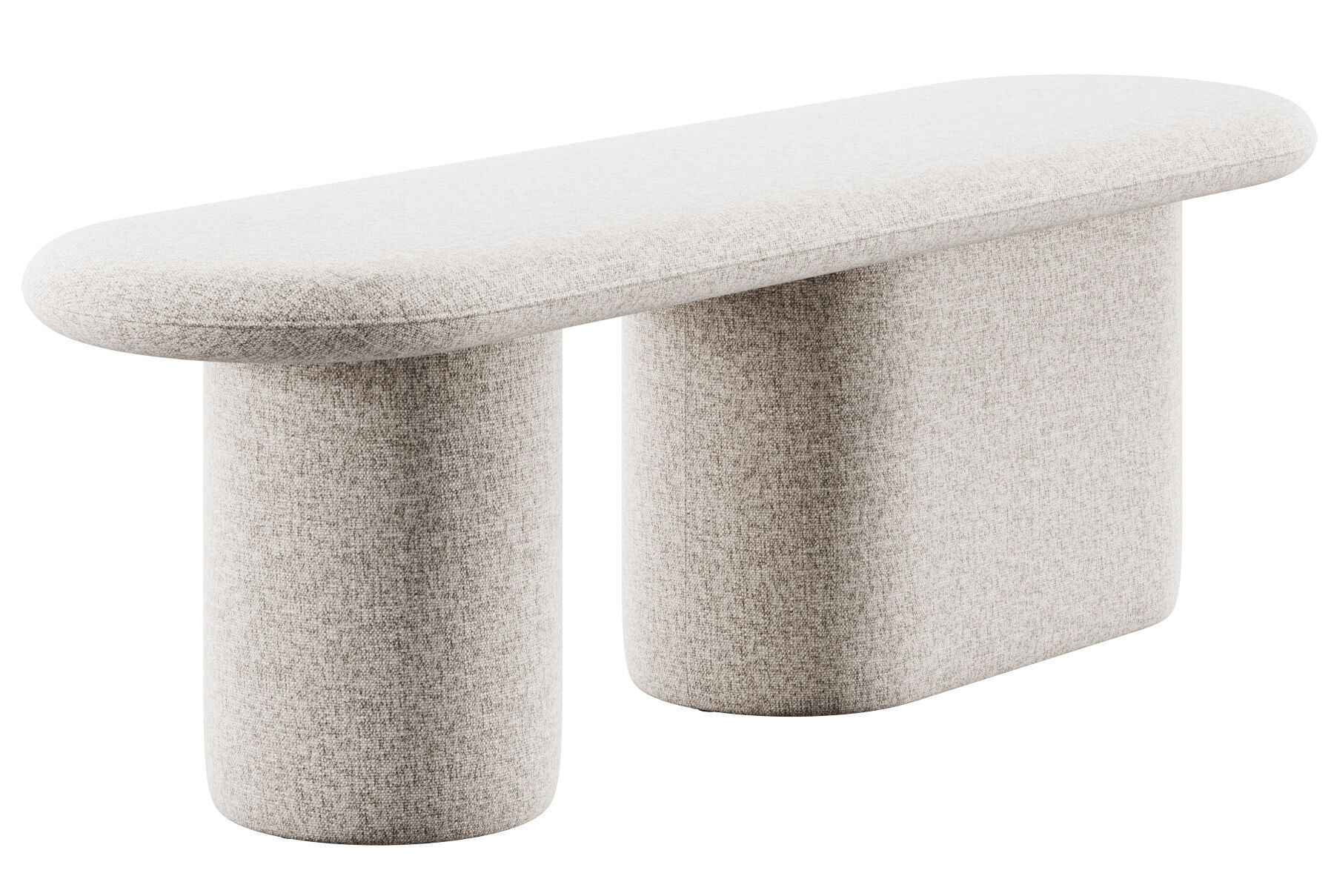 Rull Bench By noo ma 3D model_7