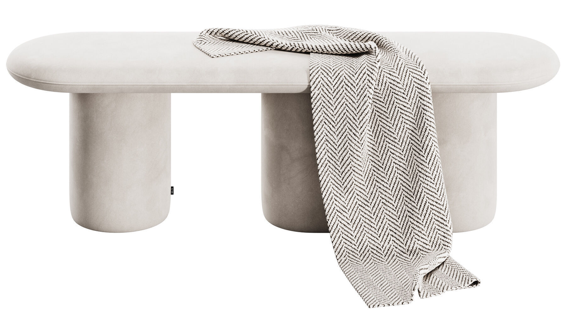 Rull Bench By noo ma 3D model_11