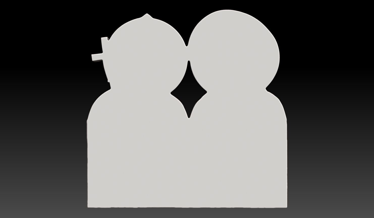 Saints Cyril and Methodius - 250508 3D print model_5