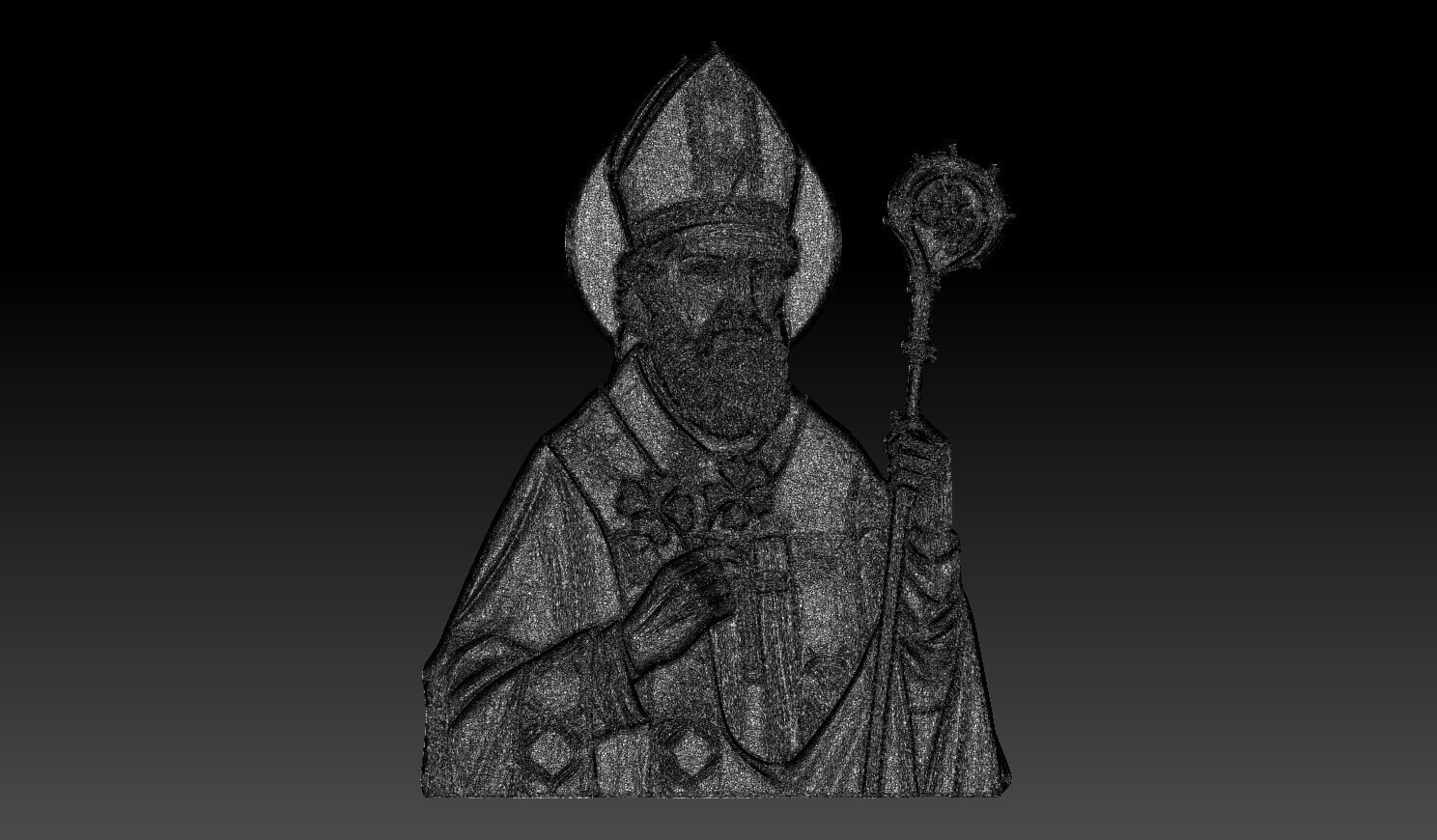 Saint Patrick - 250508 3D print model_6