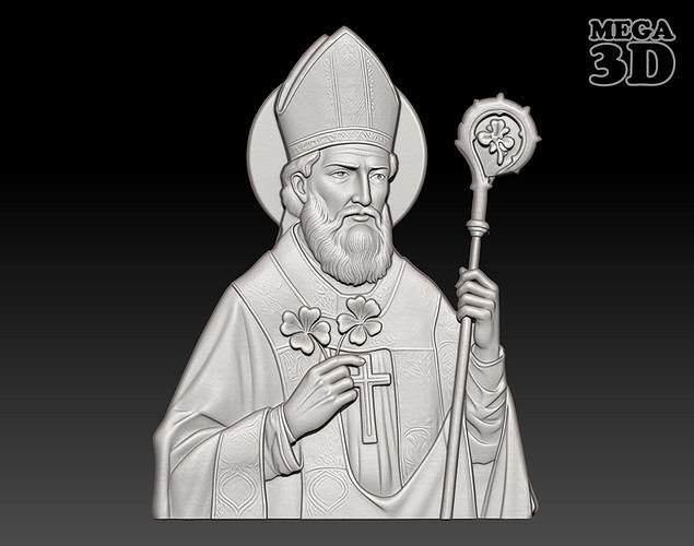 Saint Patrick - 250508 3D print model