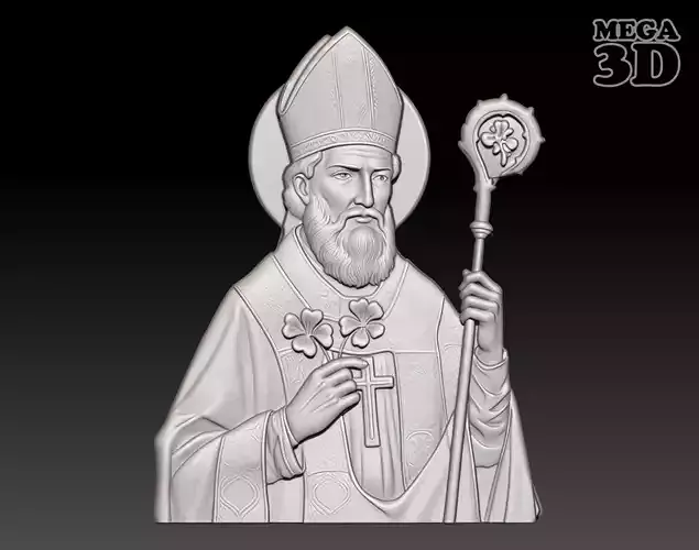 Saint Patrick - 250508 3D print model