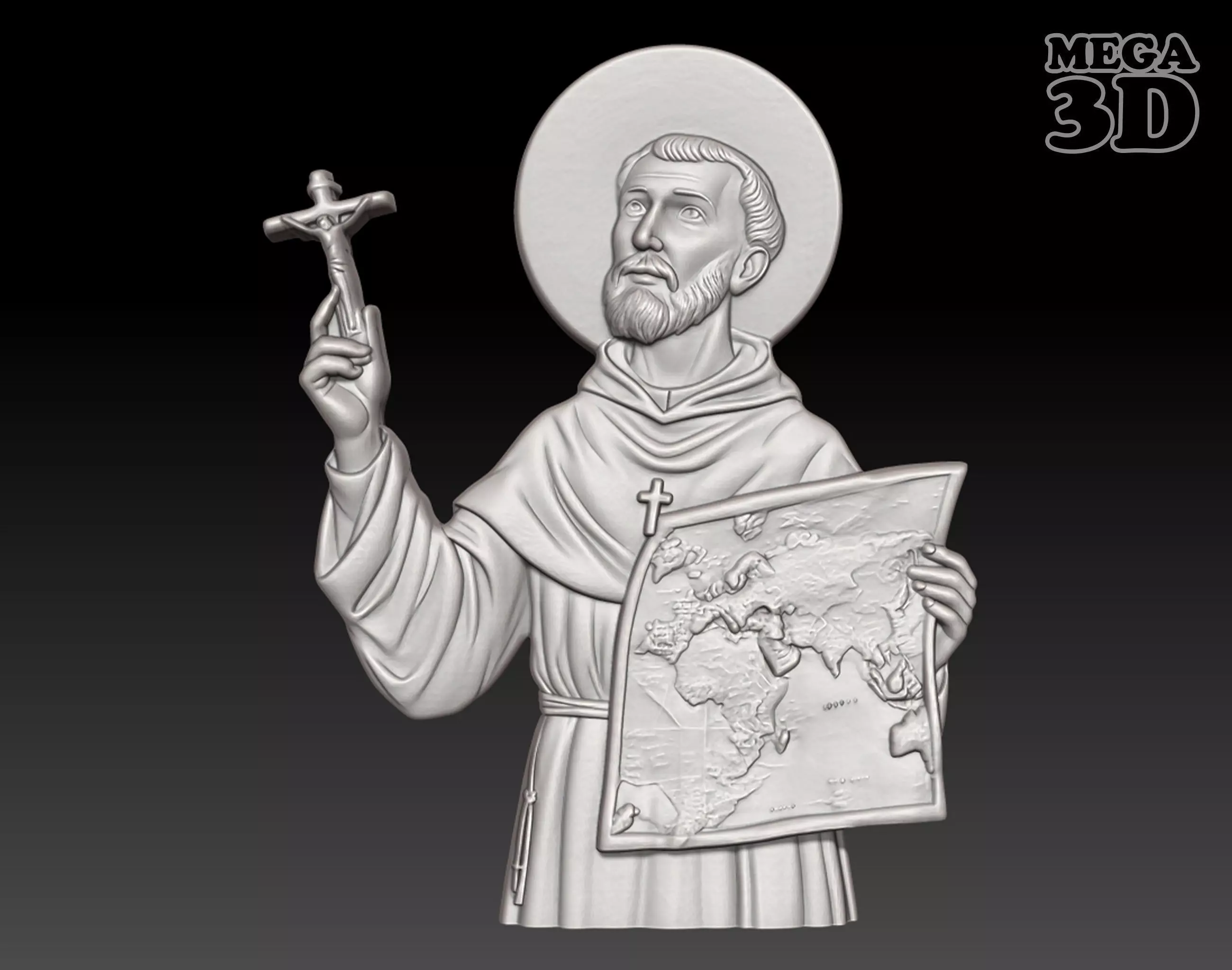 Saint Francis Xavier - 250508 3D print model_0