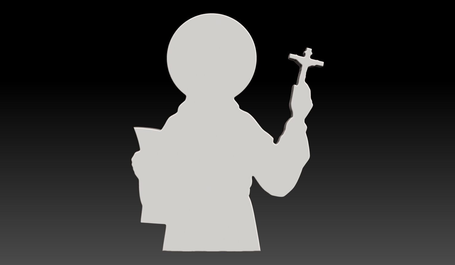 Saint Francis Xavier - 250508 3D print model_5