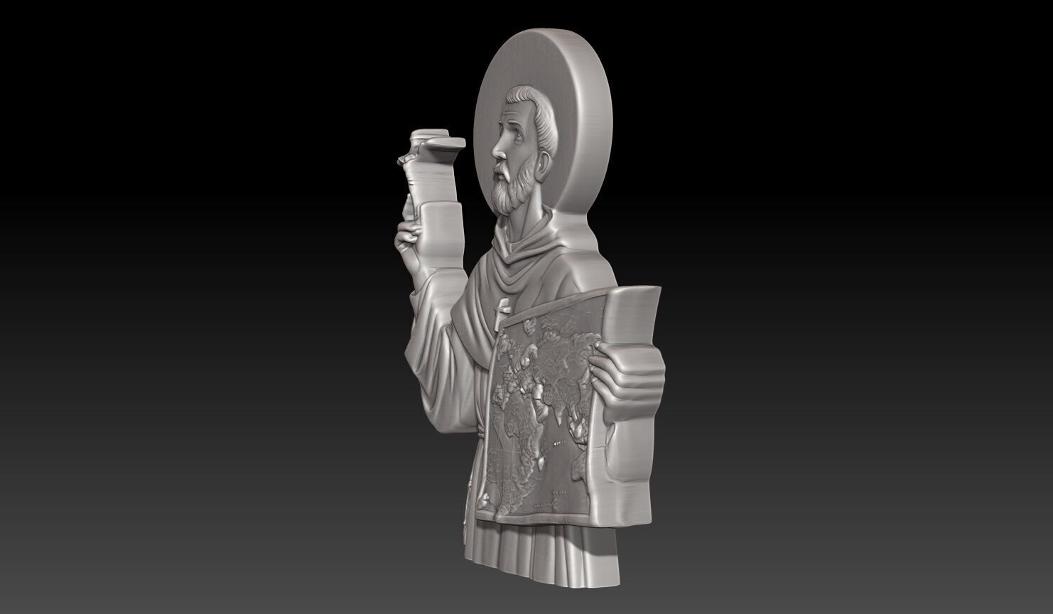 Saint Francis Xavier - 250508 3D print model_1