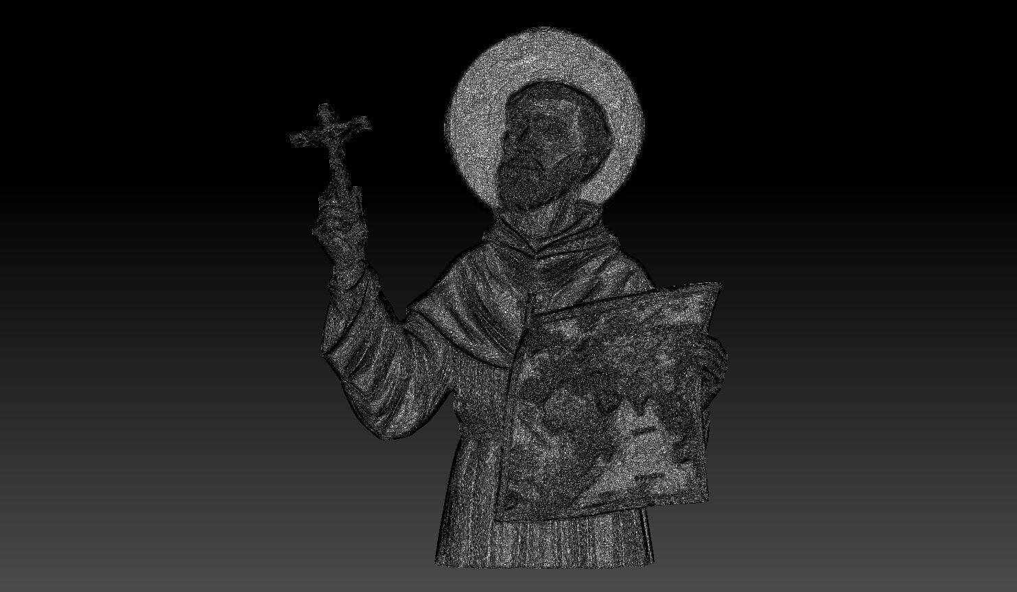 Saint Francis Xavier - 250508 3D print model_6