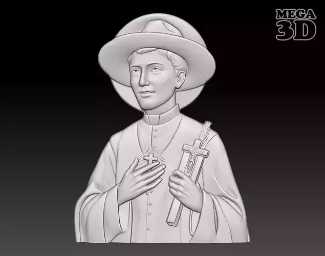 Saint Damien of Molokai - 250508 3D print model