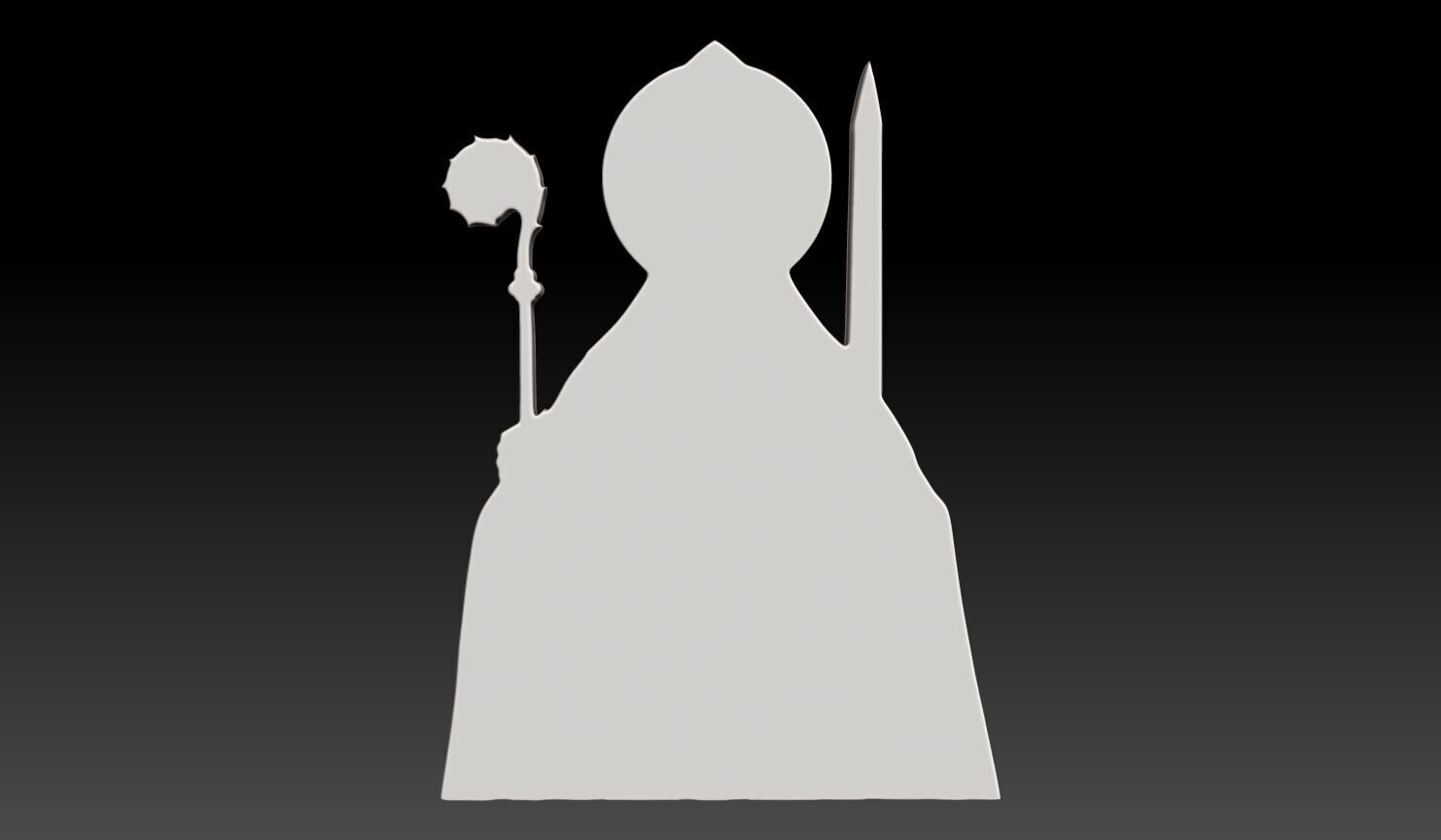 Saint Boniface of Mainz - 250508 3D print model_5