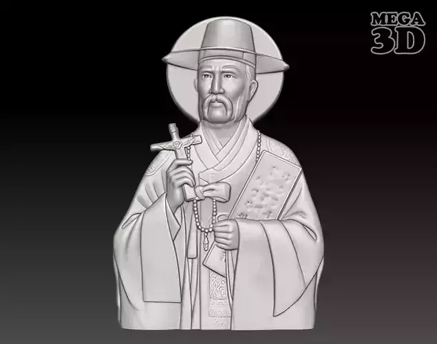 Saint Andrew Kim Taegon - 250508 3D print model