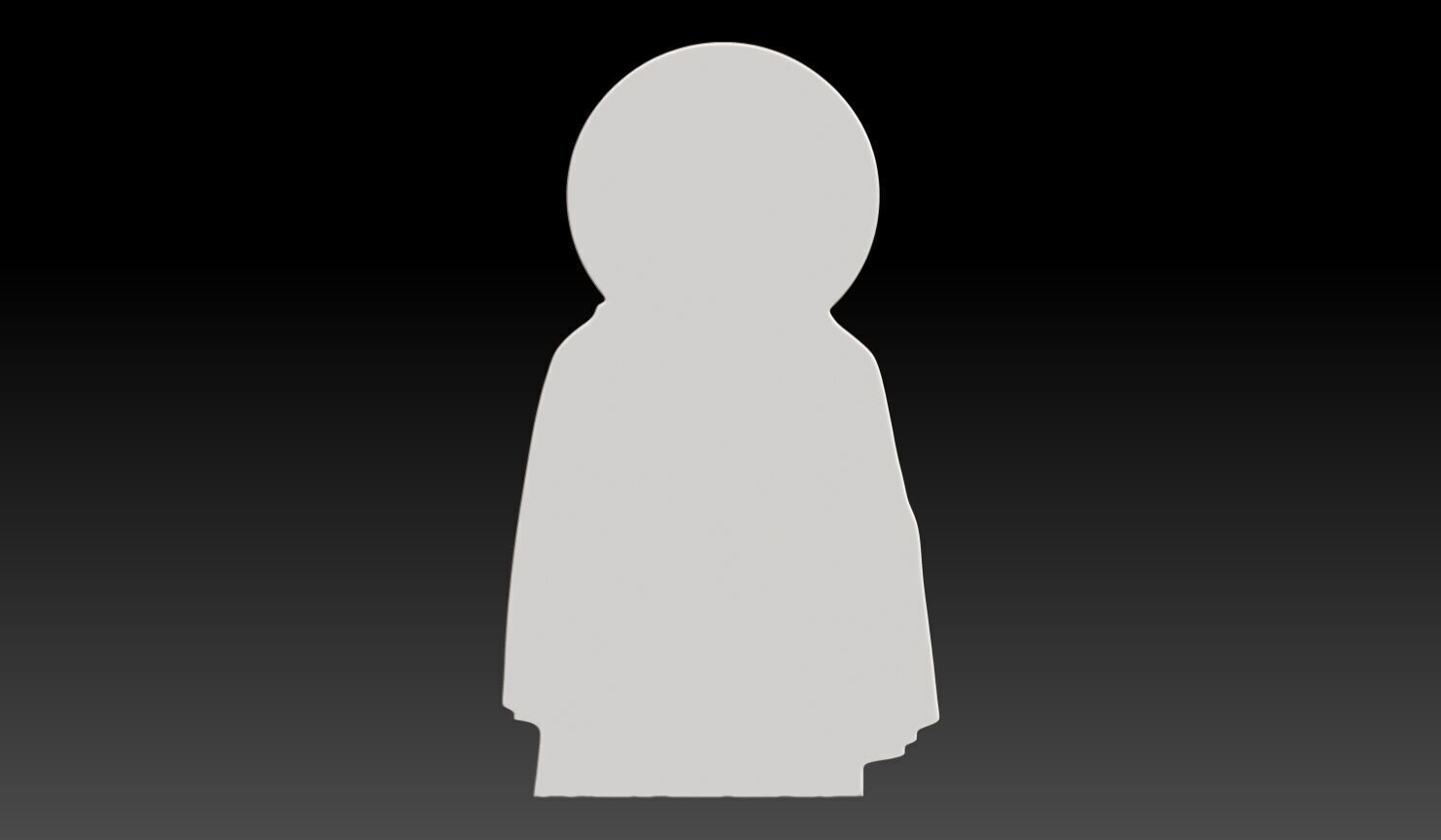 Mother Teresa - 250508 3D print model_5